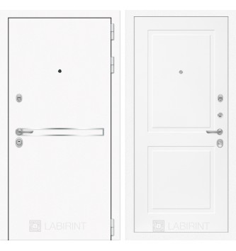 Входная дверь Лайн WHITE 11 - Белый софт