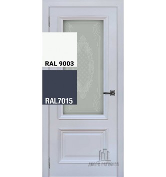 Дверь межкомнатная Неаполь 1 Другие цвета: Ral-7015, Ral-9003