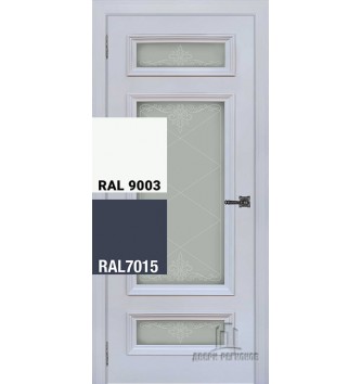 Дверь межкомнатная Неаполь 3 Другие цвета: Ral-7015, Ral-9003