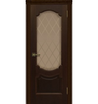 Дверь межкомнатная Монако Орех тон 2