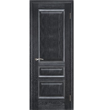 Дверь межкомнатная Вена Черная патина