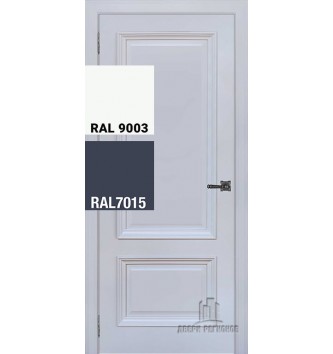Дверь межкомнатная Неаполь 1 Другие цвета: Ral-7015, Ral-9003