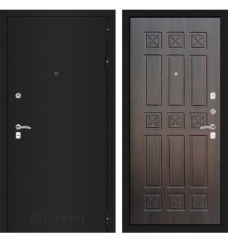 Входная дверь CLASSIC шагрень черная 16 - Алмон 28