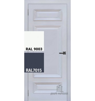 Дверь межкомнатная Неаполь 3 Другие цвета: Ral-7015, Ral-9003