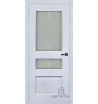 Дверь межкомнатная Аликанте 2 Серый шелк (Ral 7047)