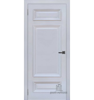 Дверь межкомнатная Неаполь 3 Серый шелк (Ral 7047)