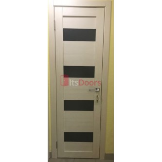 Дверь межкомнатная из эко шпона «Мастер 56002» Латте